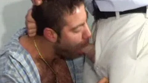 Detectives Grill Suspect With Their knobs