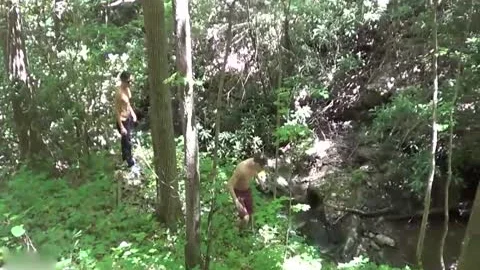 Anthony Verusso And Travis Stevens bare In Asheville