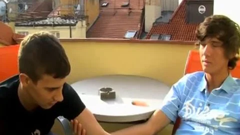 European teen butt hammering - James Clay Osborne & Eros Christian